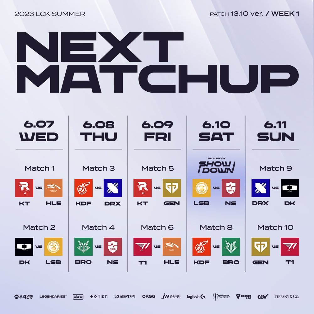 Lck Schedule: Keep Up With League Of Legends Korea